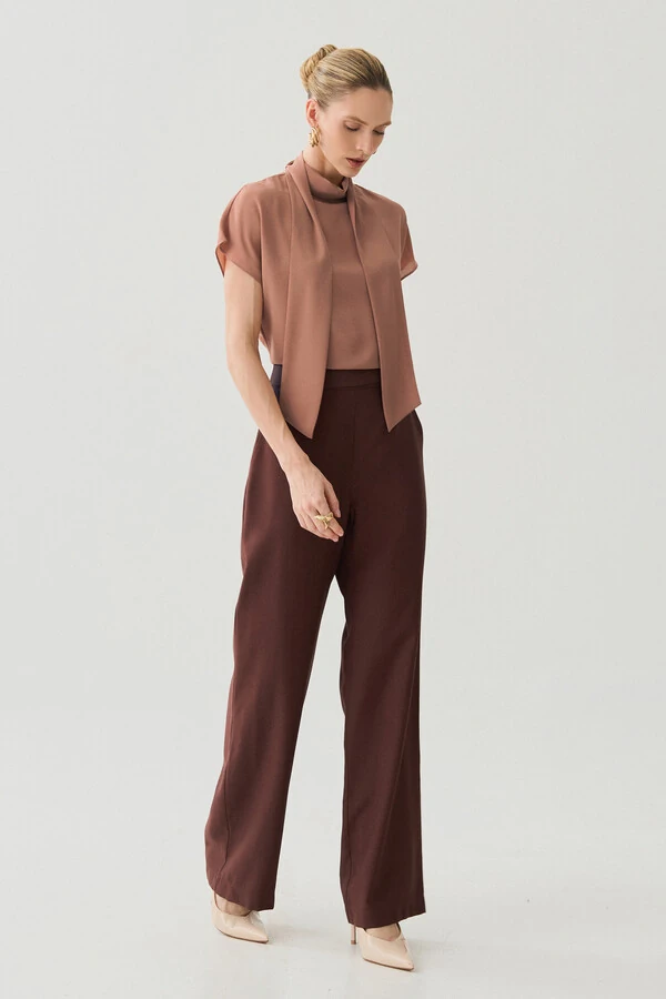 Calça Wide Leg Gold