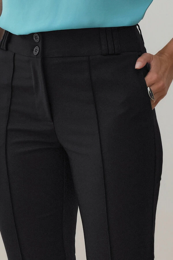 Calça Flare de Alfaitaria Double Passantes Triple Nervura