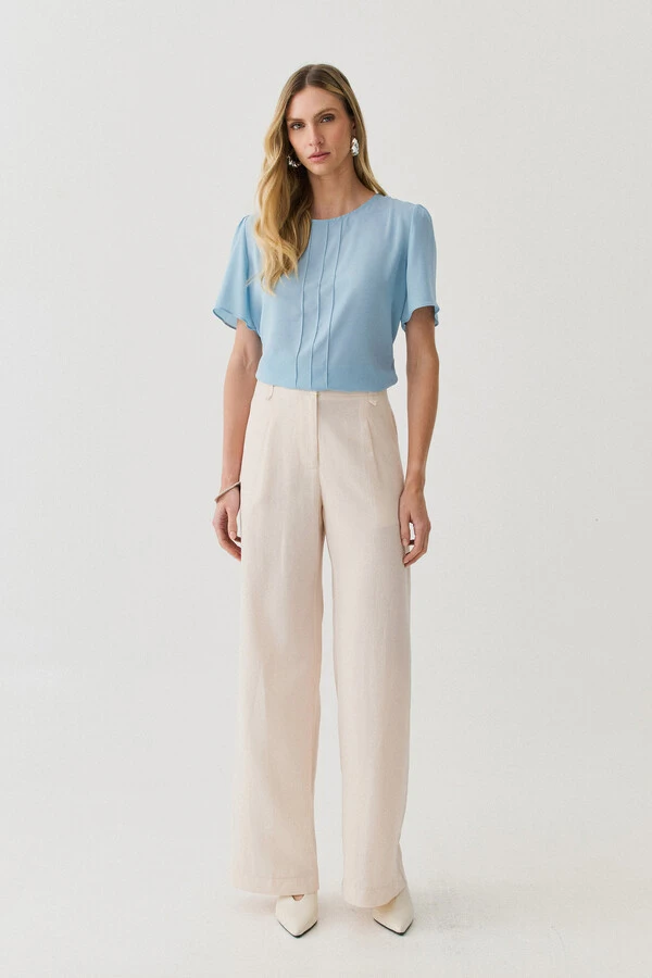Blusa Nervuras Triple