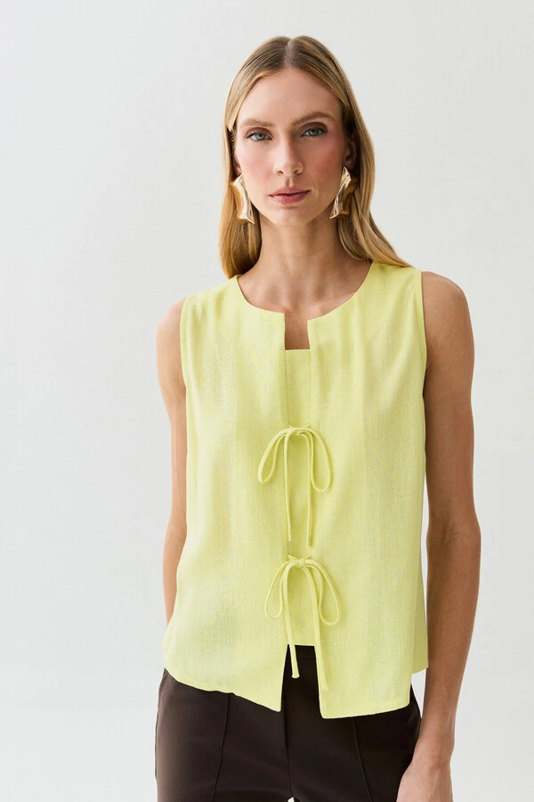 Regata Recorte Laços Double