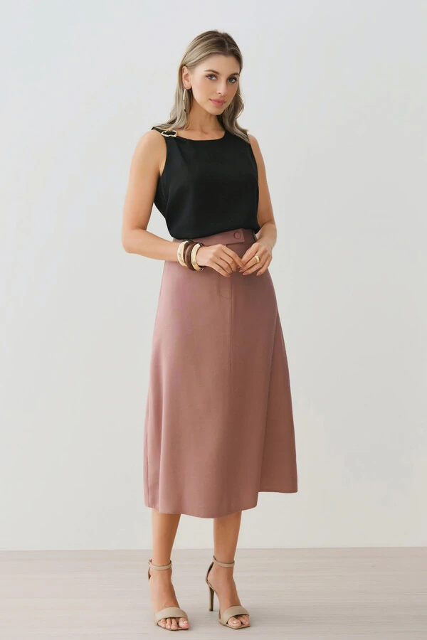 Regata Assimétrcia Ombro Gold