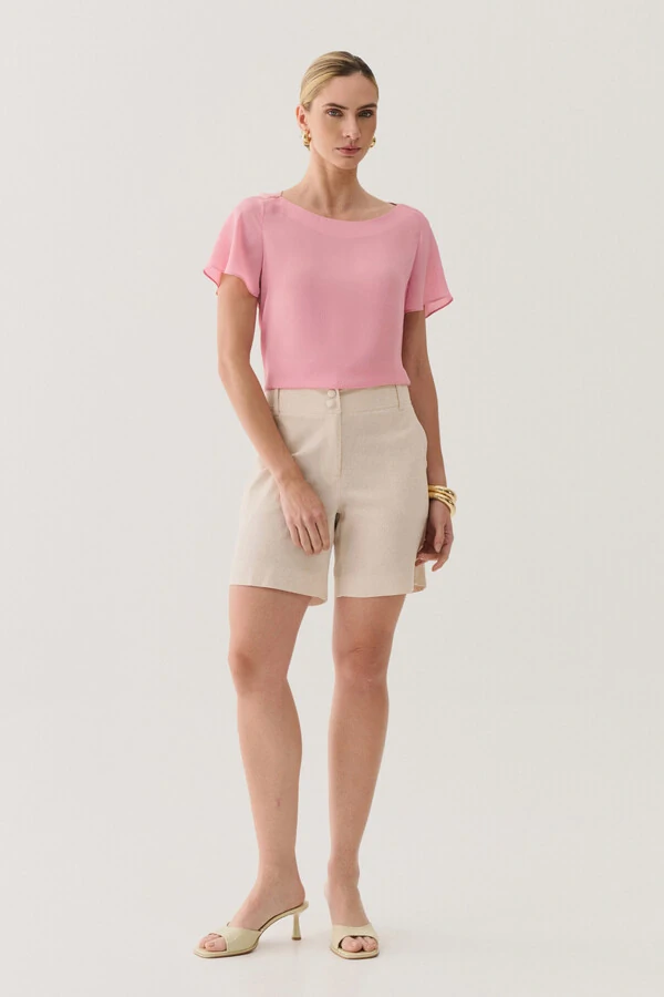 Blusa Recorte Ombro