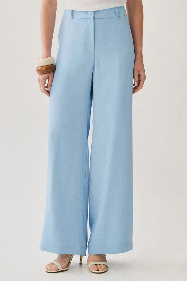 Pantalona de Alfaitaria Botão Forrado