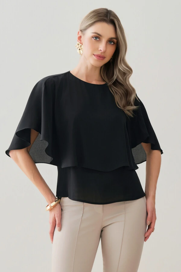 Blusa Dupla Godê Manga Morcego