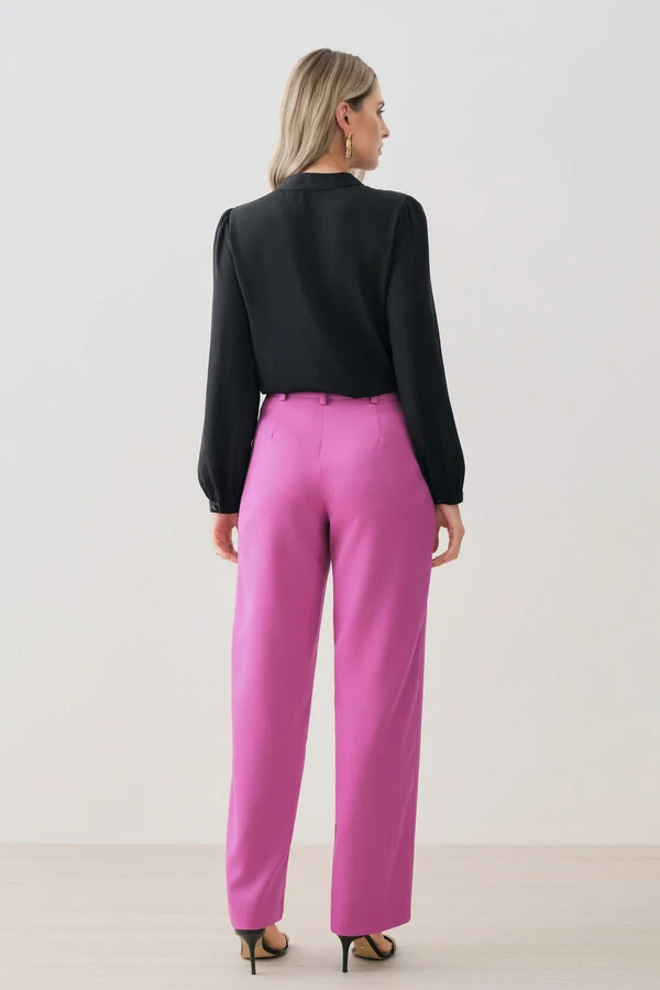 Calça Reta de Alfaiataria