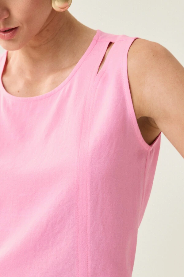 Regata Ombro Cut Out Recorte