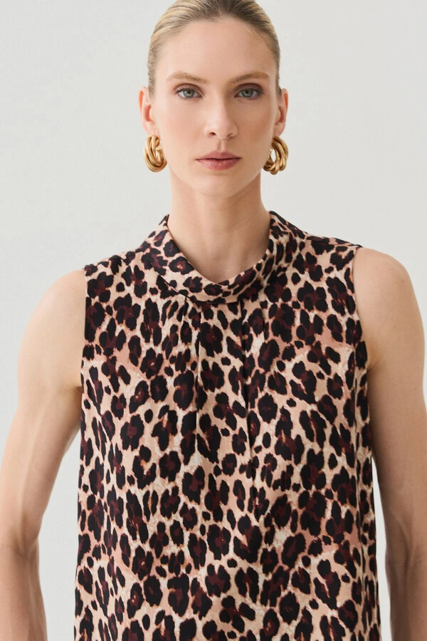 Regata Onça Gola Dobrada