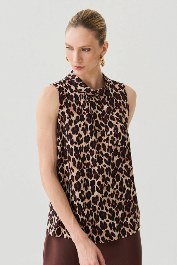 Regata Onça Gola Dobrada