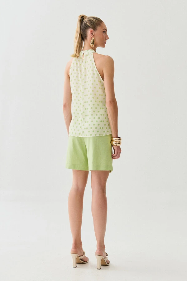 Regata Frente Única Poa Gola Baixa