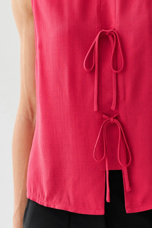 Regata Recorte Laços Double