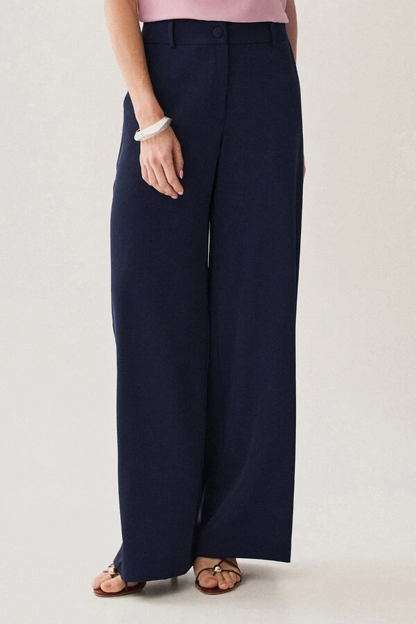 Pantalona de Alfaitaria Botão Forrado