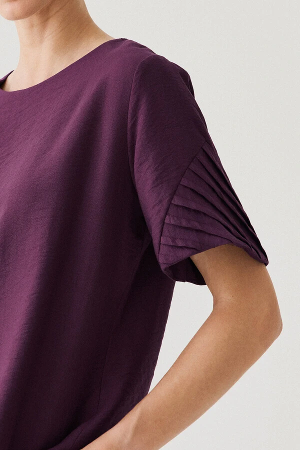 Blusa Manga Preguinhas