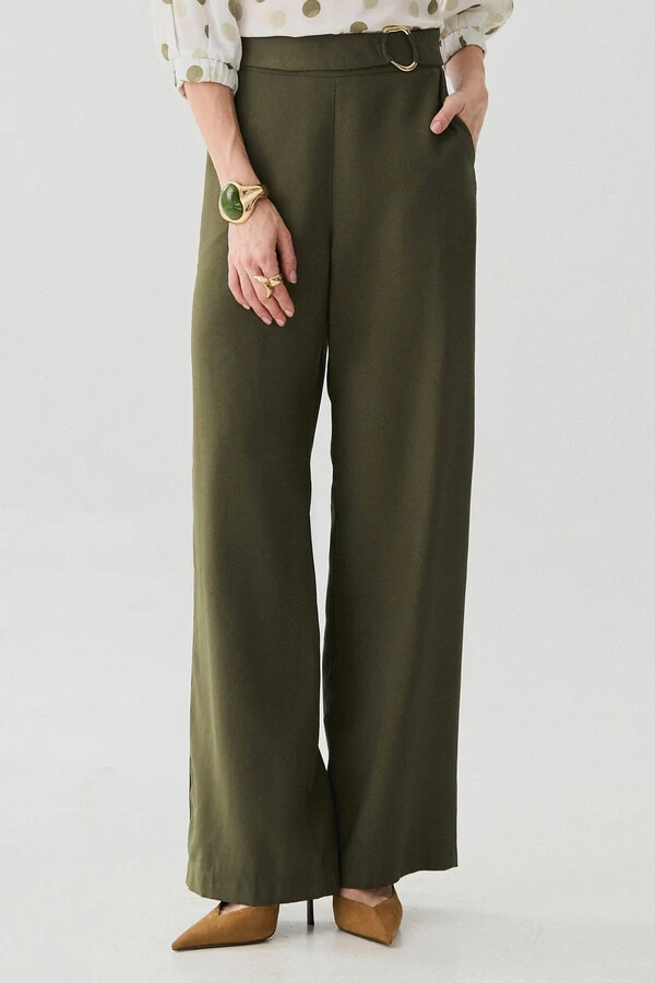 Calça Wide Leg Gold