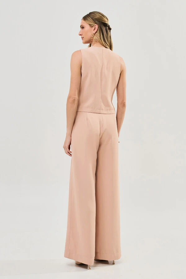 Conjunto de Alfaiataria de Colete e Pantalona Gold