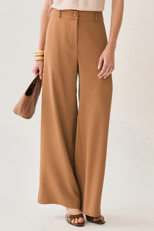 Pantalona de Alfaitaria Botão Forrado
