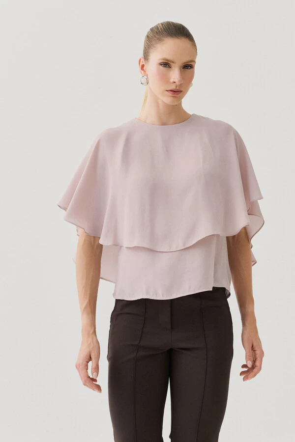 Blusa Dupla Godê Manga Morcego