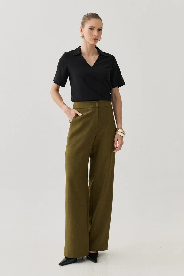 Blusa Gola Polo Decote V