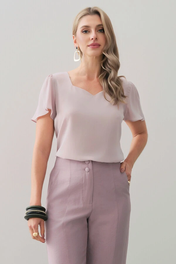 Blusa Decote V