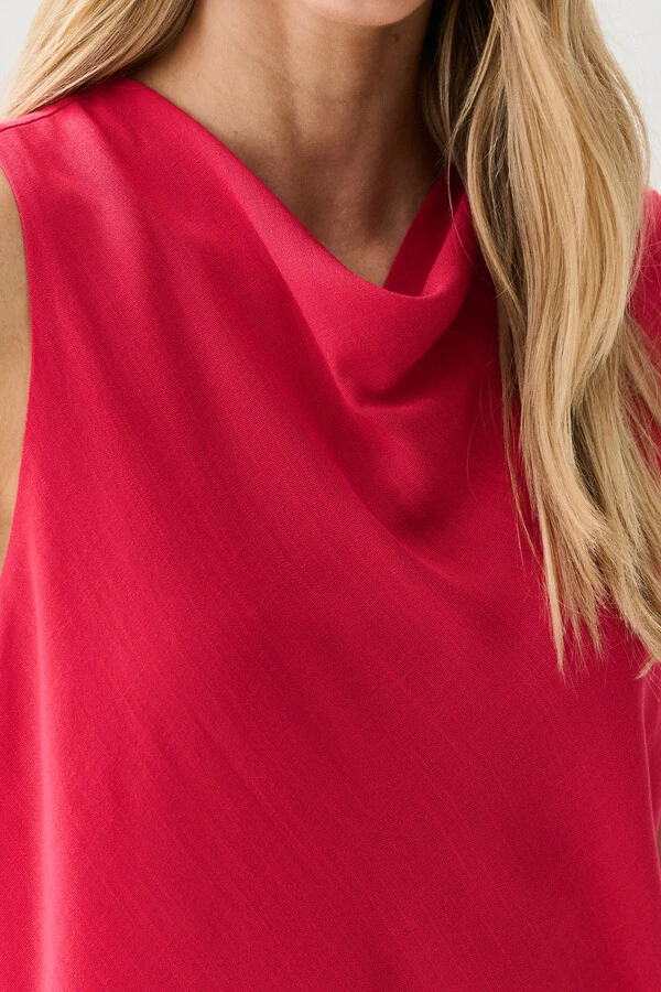 Regata Dupla Decote Drapeado