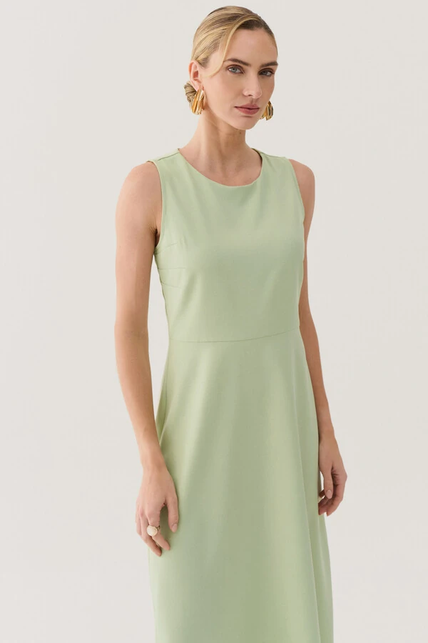 Vestido Midi Regata de Alfaiataria Pences Triple