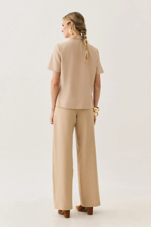 Camisa de Alfaiataria Bolso