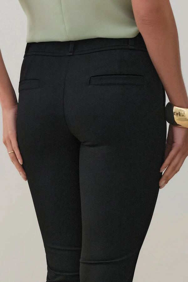 Calça Flare de Alfaiataria Double Nervura