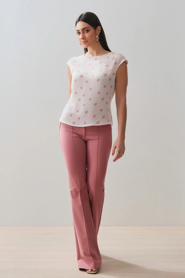 Calça Flare Double