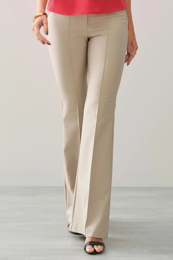 Calça flare double