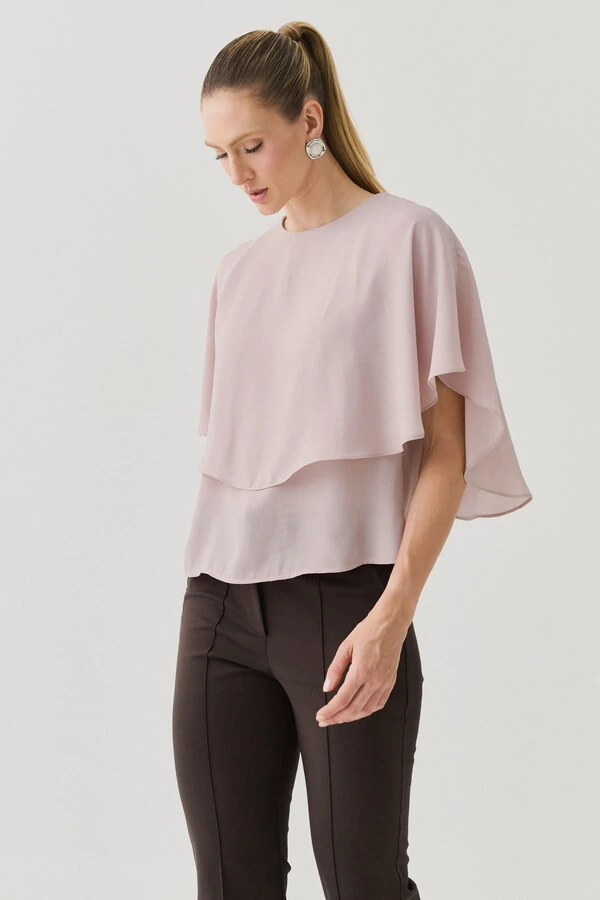 Blusa Dupla Godê Manga Morcego