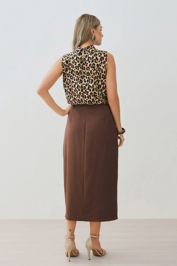 Regata Onça Gola Dobrada