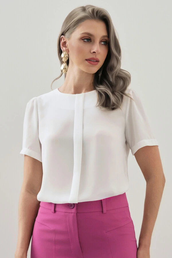 Blusa Prega Frontal