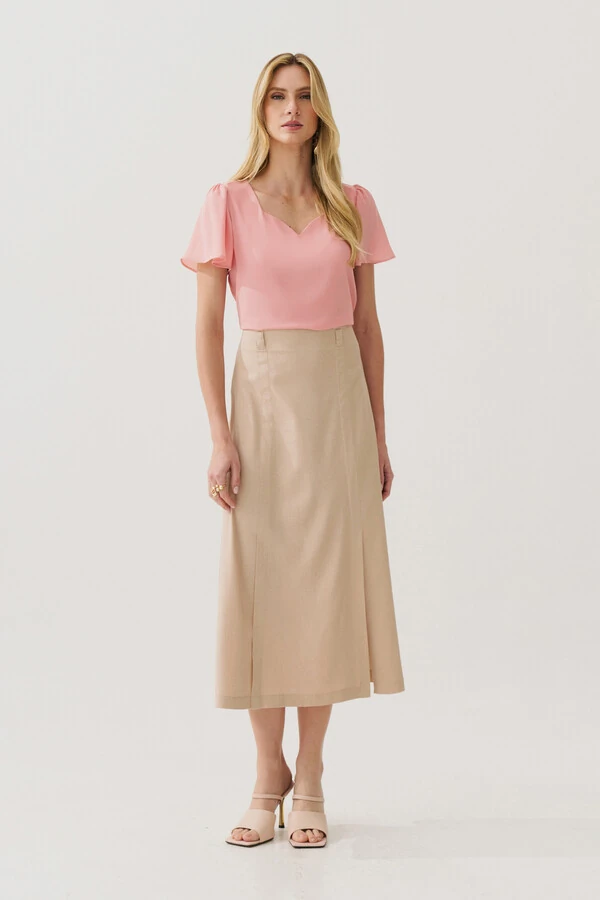 Blusa Decote V