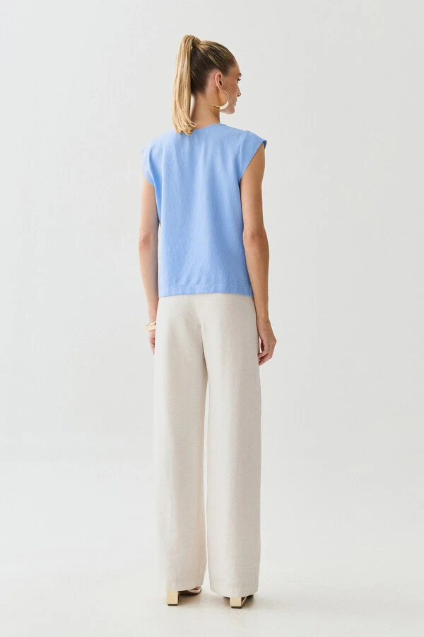 Regata Decote V Ombro Cap