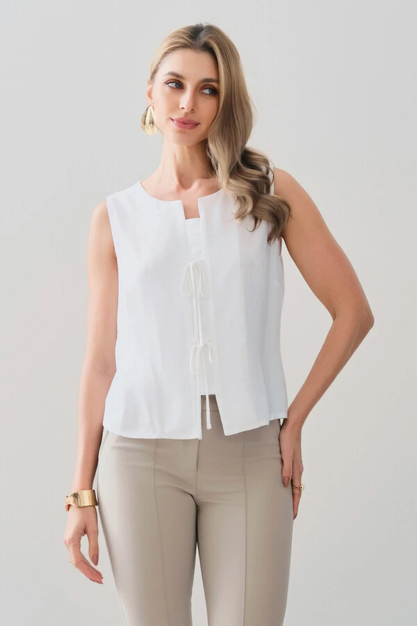 Regata Recorte Laços Double