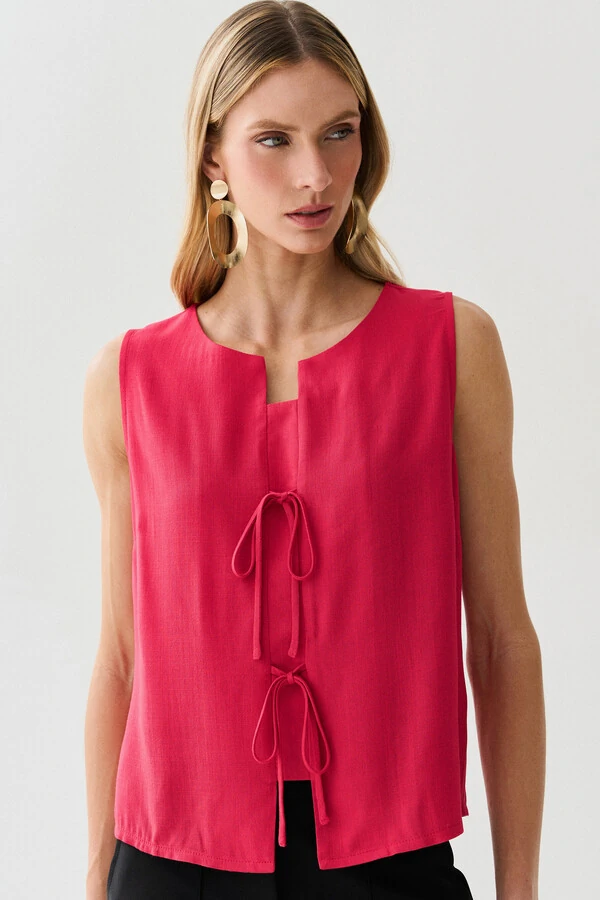 Regata Recorte Laços Double