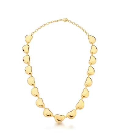 FotoColar dourado ovais curvos e lisos dispersos 50cm