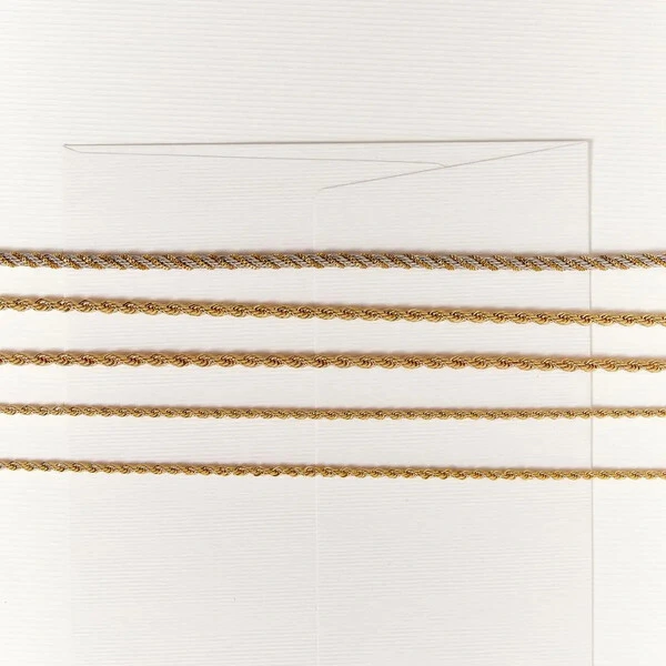 Colar dourado cordão baiano 2mm
