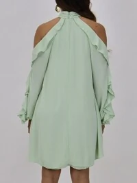 Vestido Fluid Babados