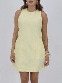 Vestido Sarja Martingales