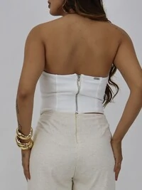 Corpete com Bordado Industrial