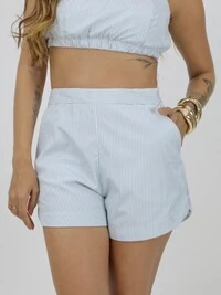 Shorts Basic Stripe Listrado