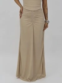 Saia Longa Feminina Fendi