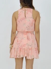 Vestido Curto Feminino Estampado