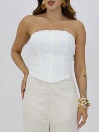 Corpete com Bordado Industrial