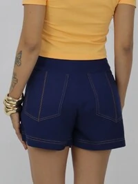 Shorts Alfaiataria Zigzag