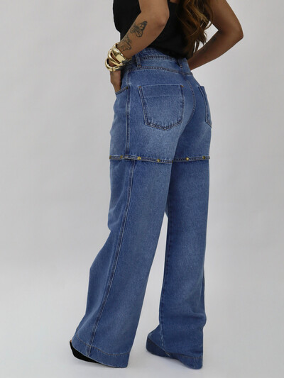 FotoCalça Feminina Cós Alto 2 em 1 Algarve