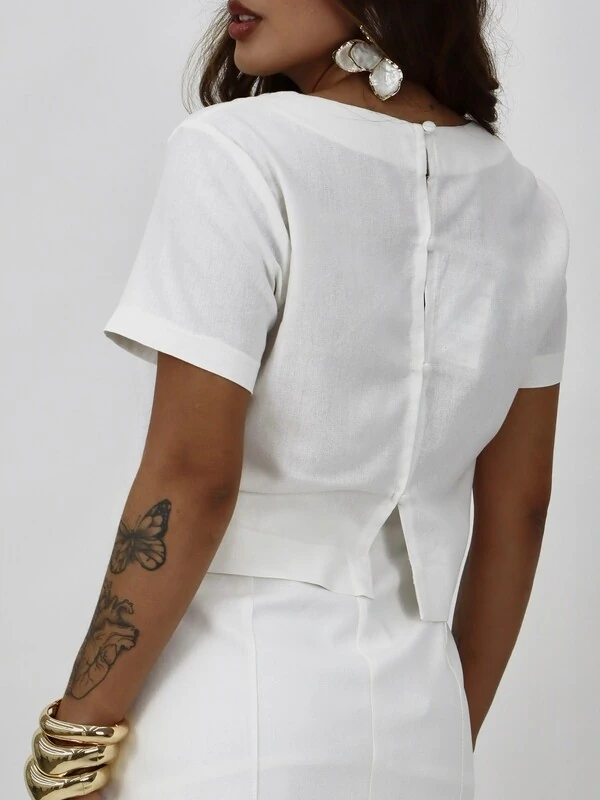 Blusa Bordado Cordonê