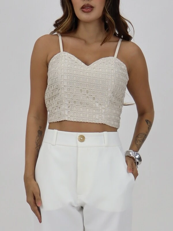 Tops Cropped Feminino