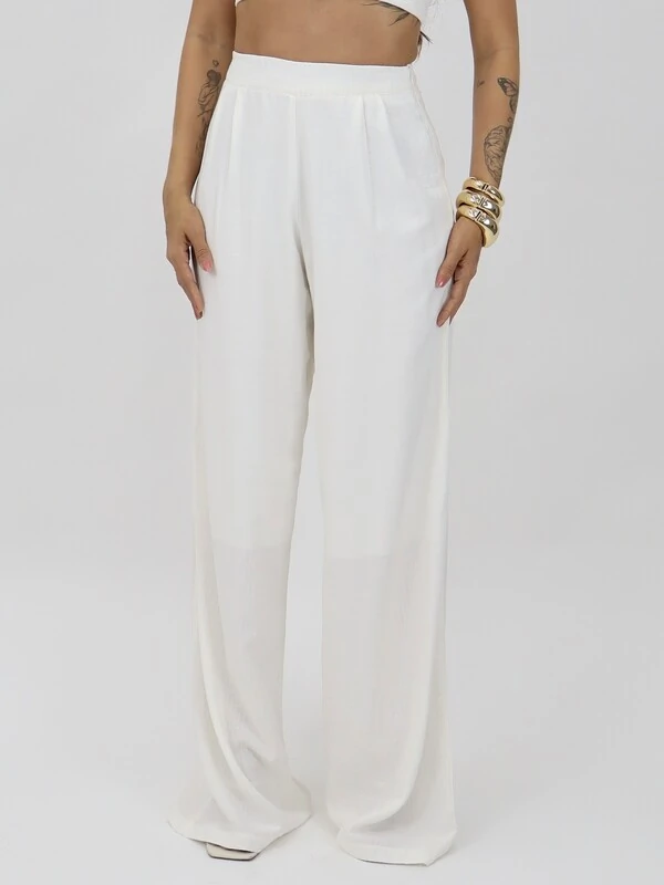 Calça Pantalona Feminina