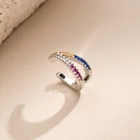 Piercing Fake Cravejado Colorido
